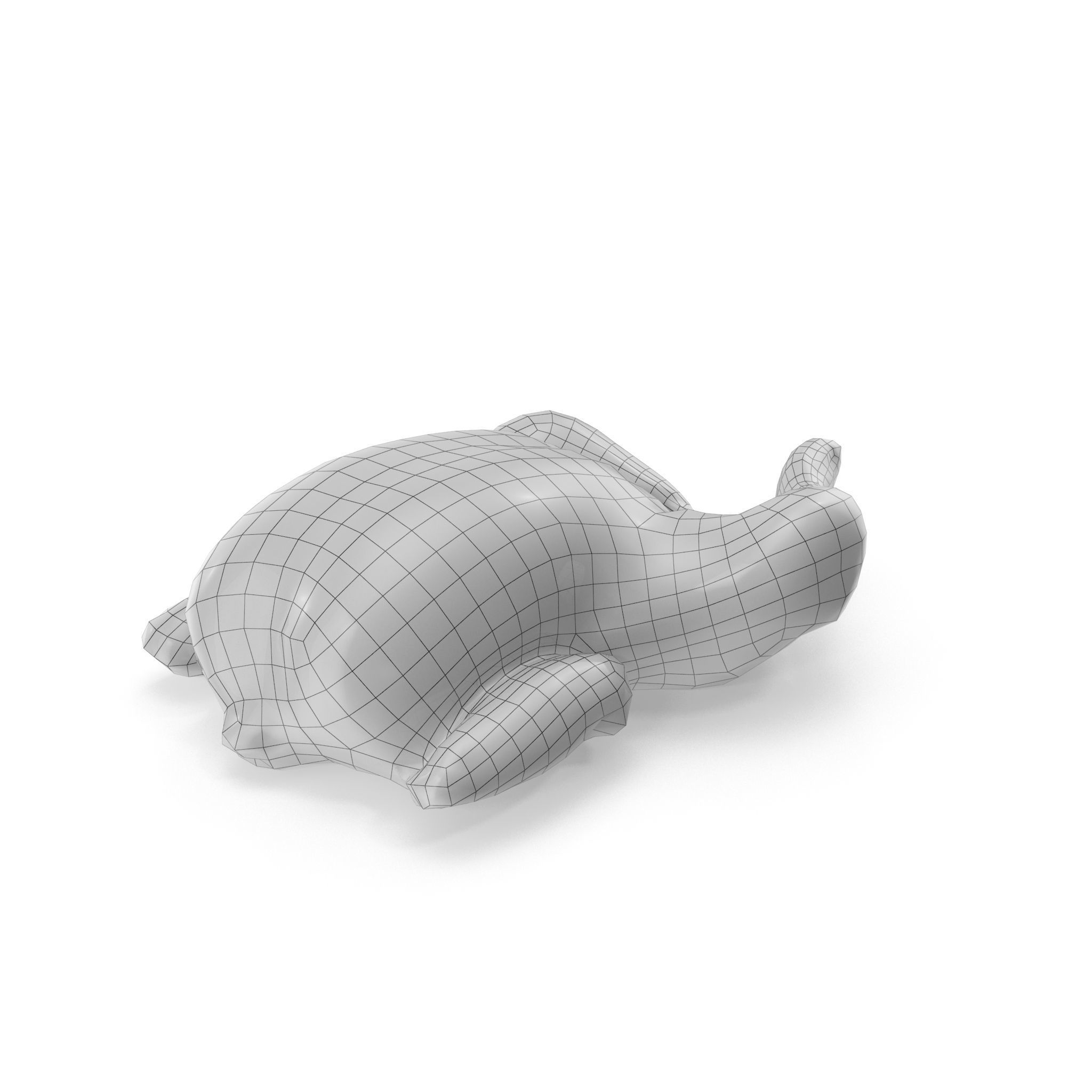 Cooked Chicken seasoned with sage - 4K textures 3D model_20