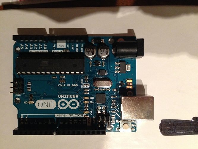 ARDULEGOSLIM arduino board on table 3D print model