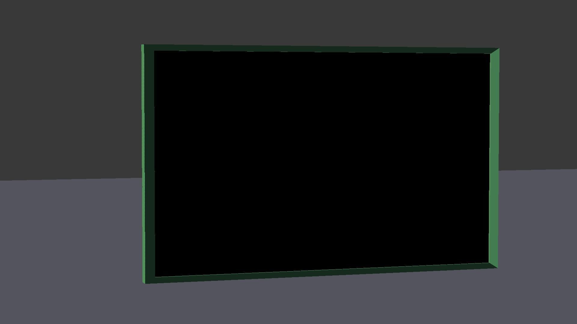 Slate frame 3D model_10