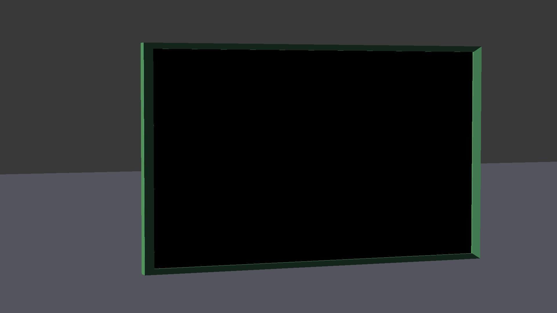 Slate frame 3D model_8