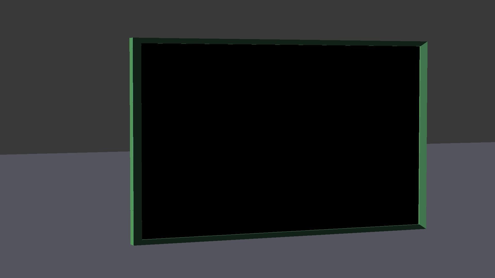 Slate frame 3D model_6