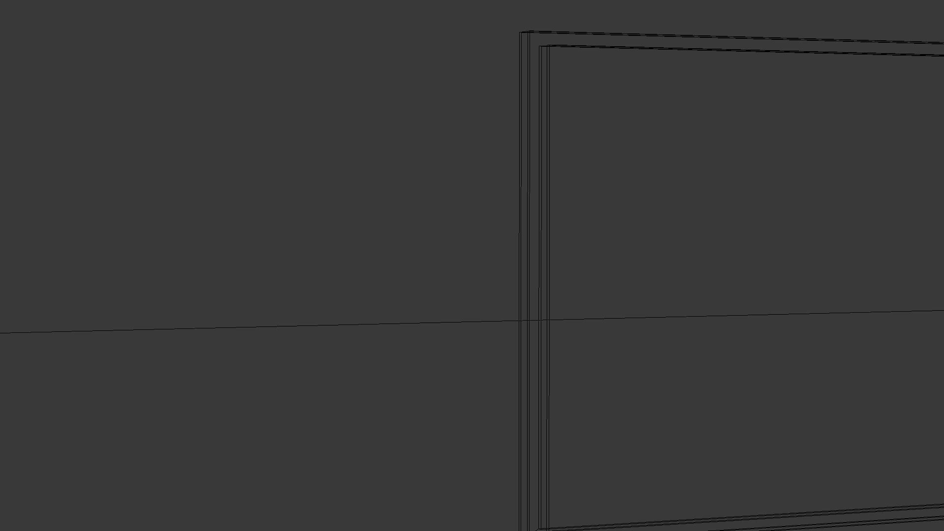 Slate frame 3D model_38