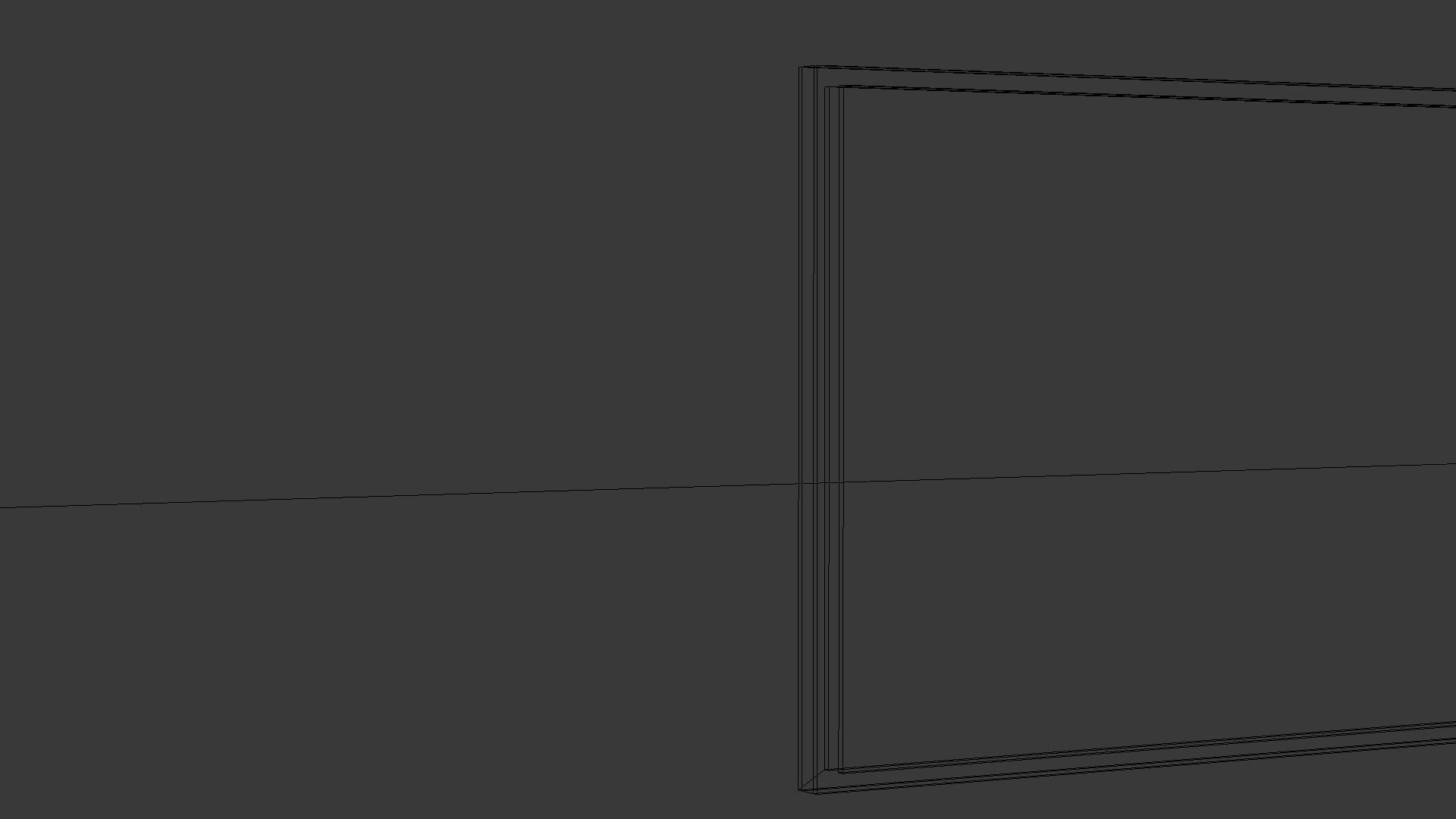 Slate frame 3D model_40