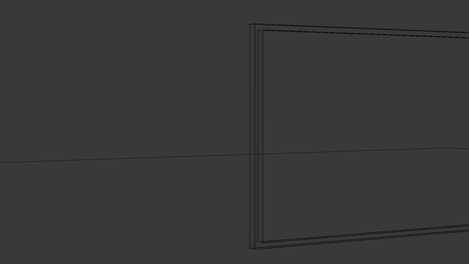 Slate frame 3D model_41