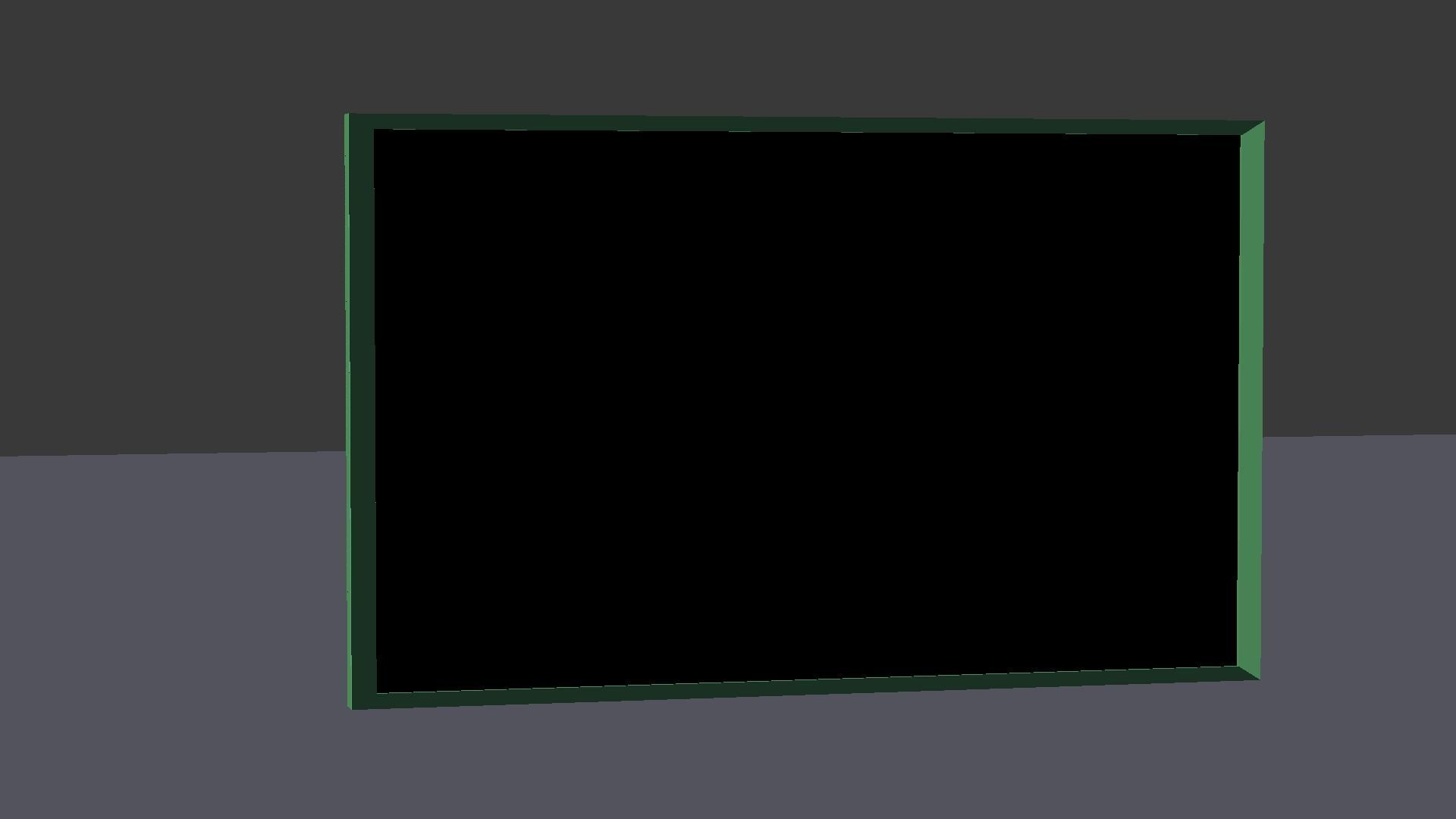 Slate frame 3D model_14