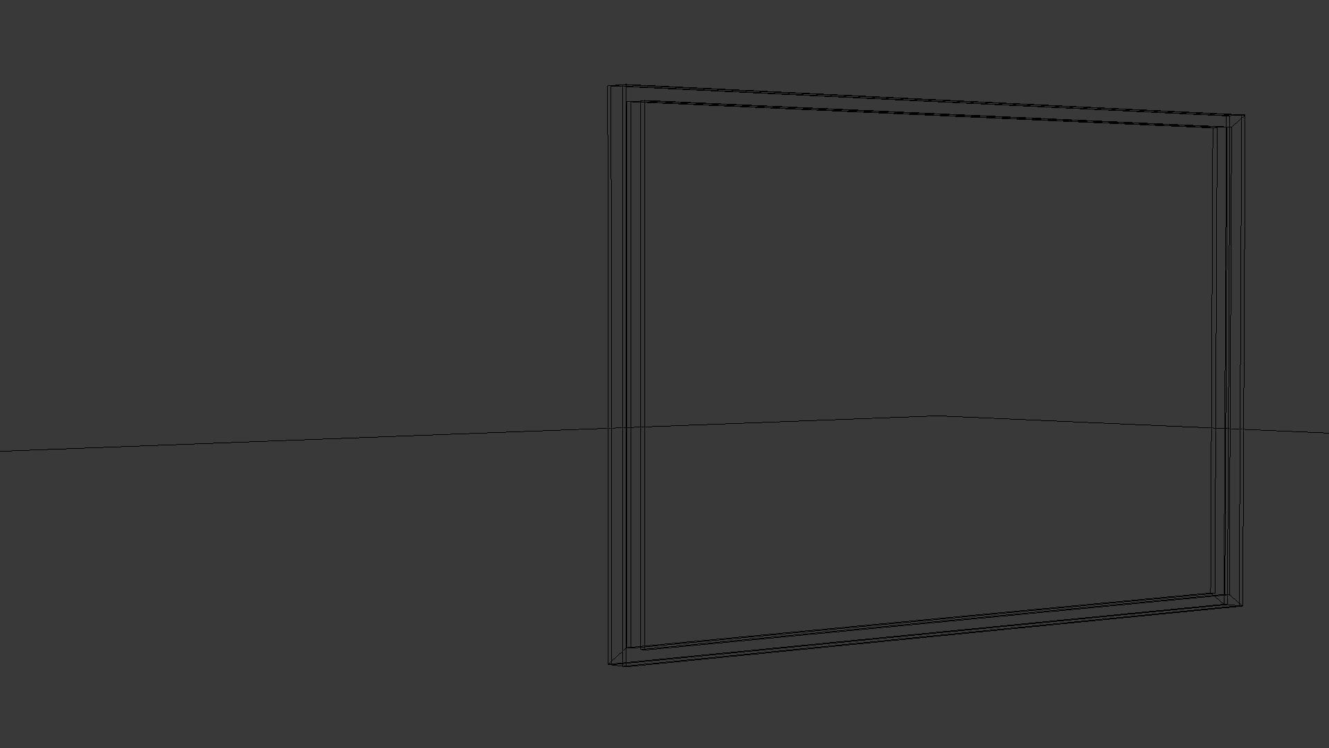 Slate frame 3D model_44