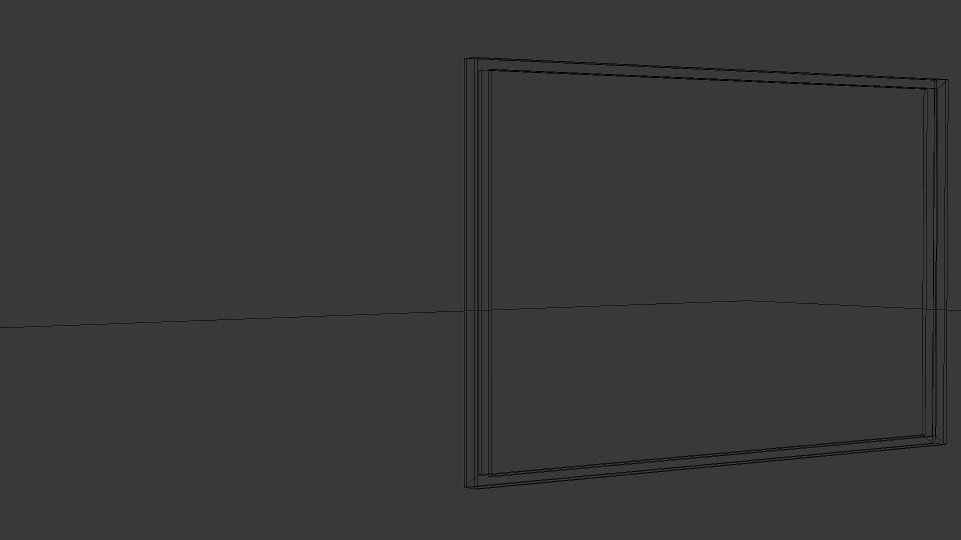 Slate frame 3D model_43