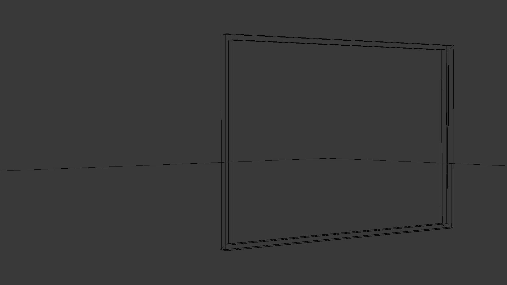 Slate frame 3D model_45