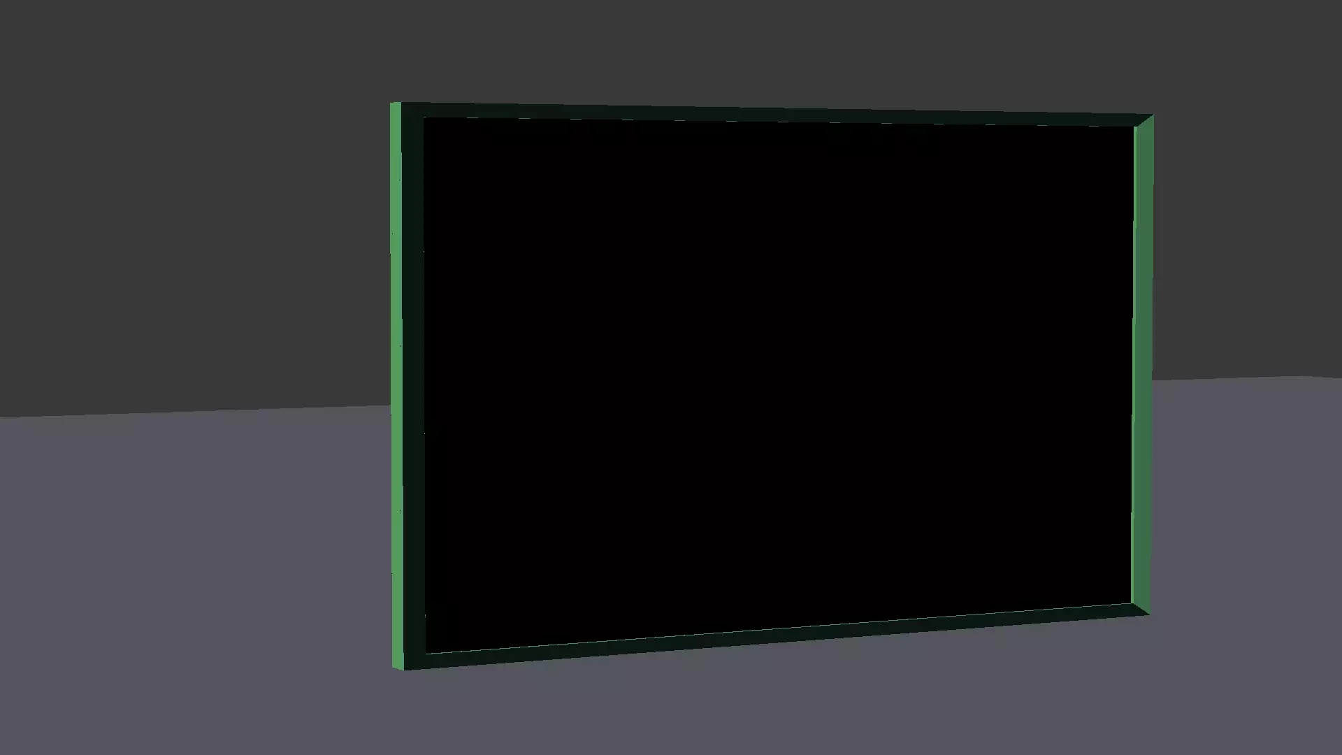 Slate frame 3D model_0