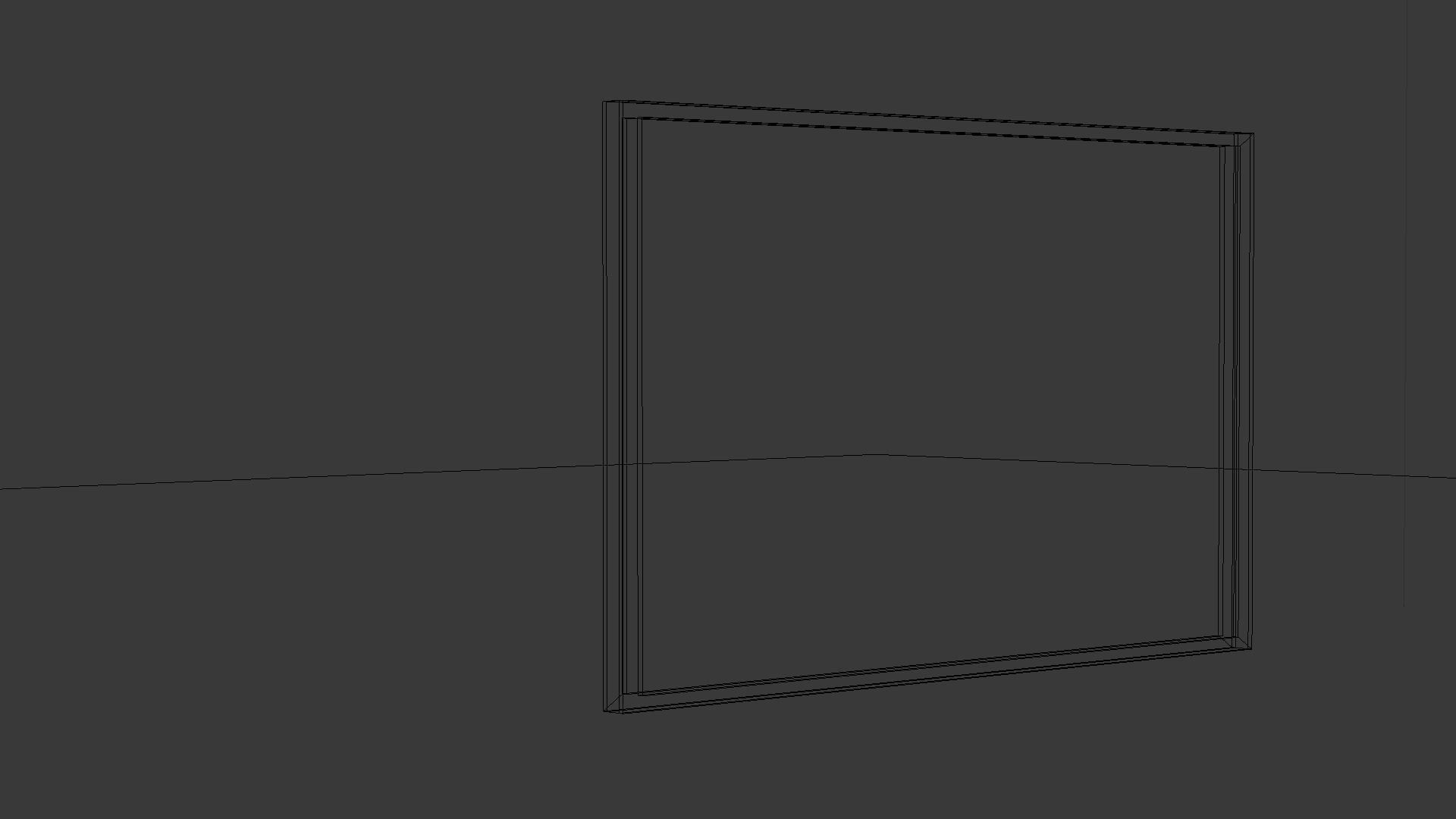 Slate frame 3D model_46