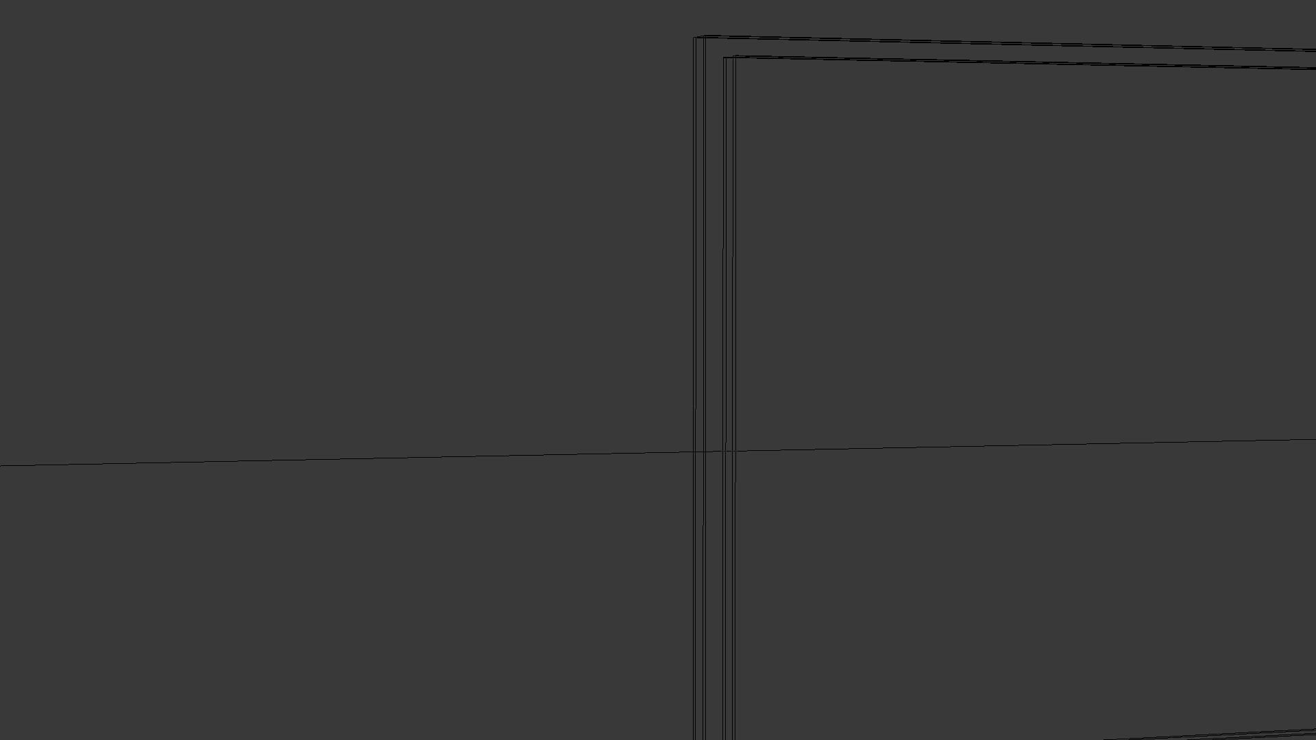 Slate frame 3D model_37