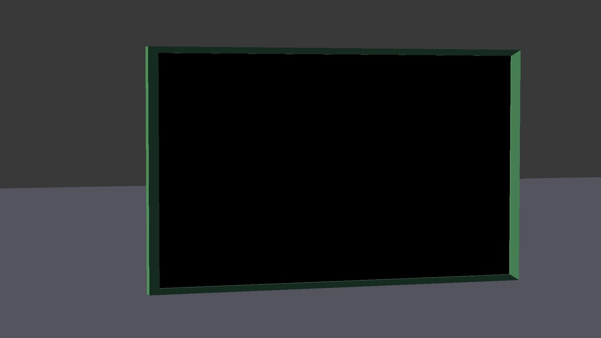 Slate frame 3D model_11