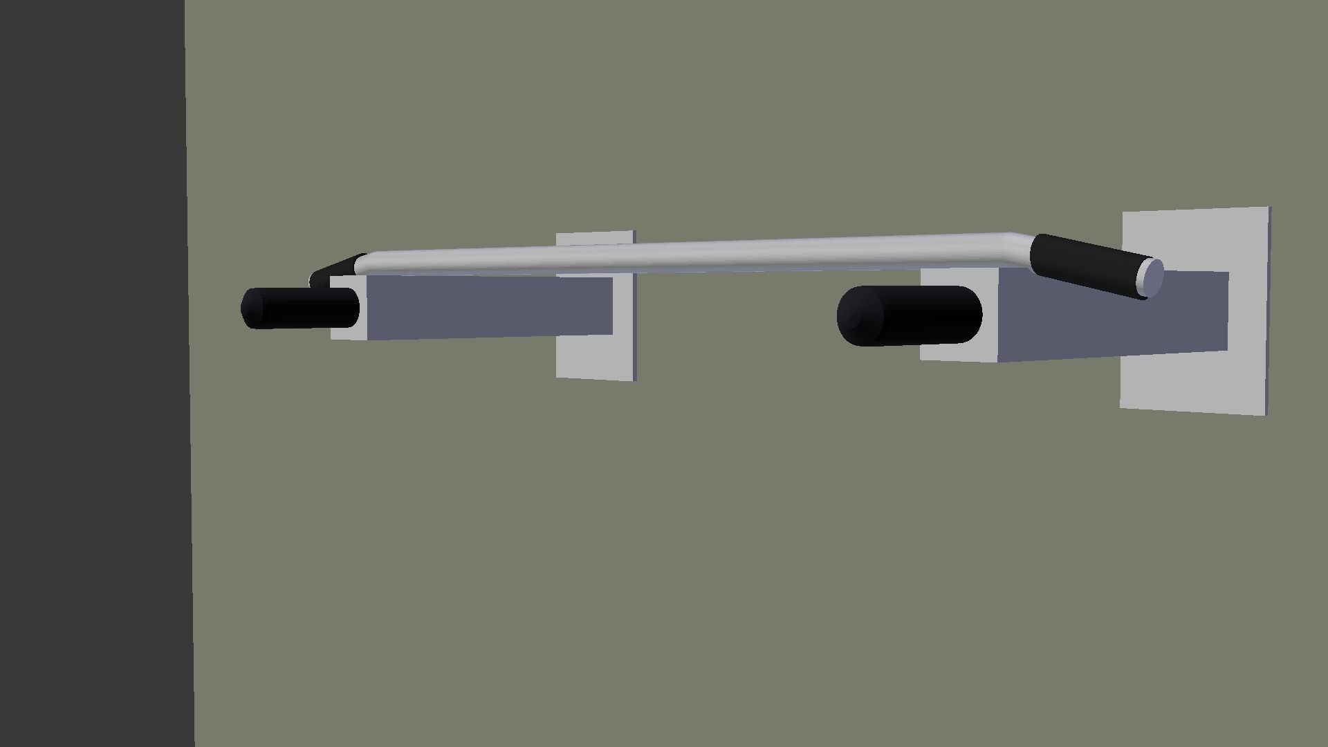 Bar bell Free low-poly 3D model_49