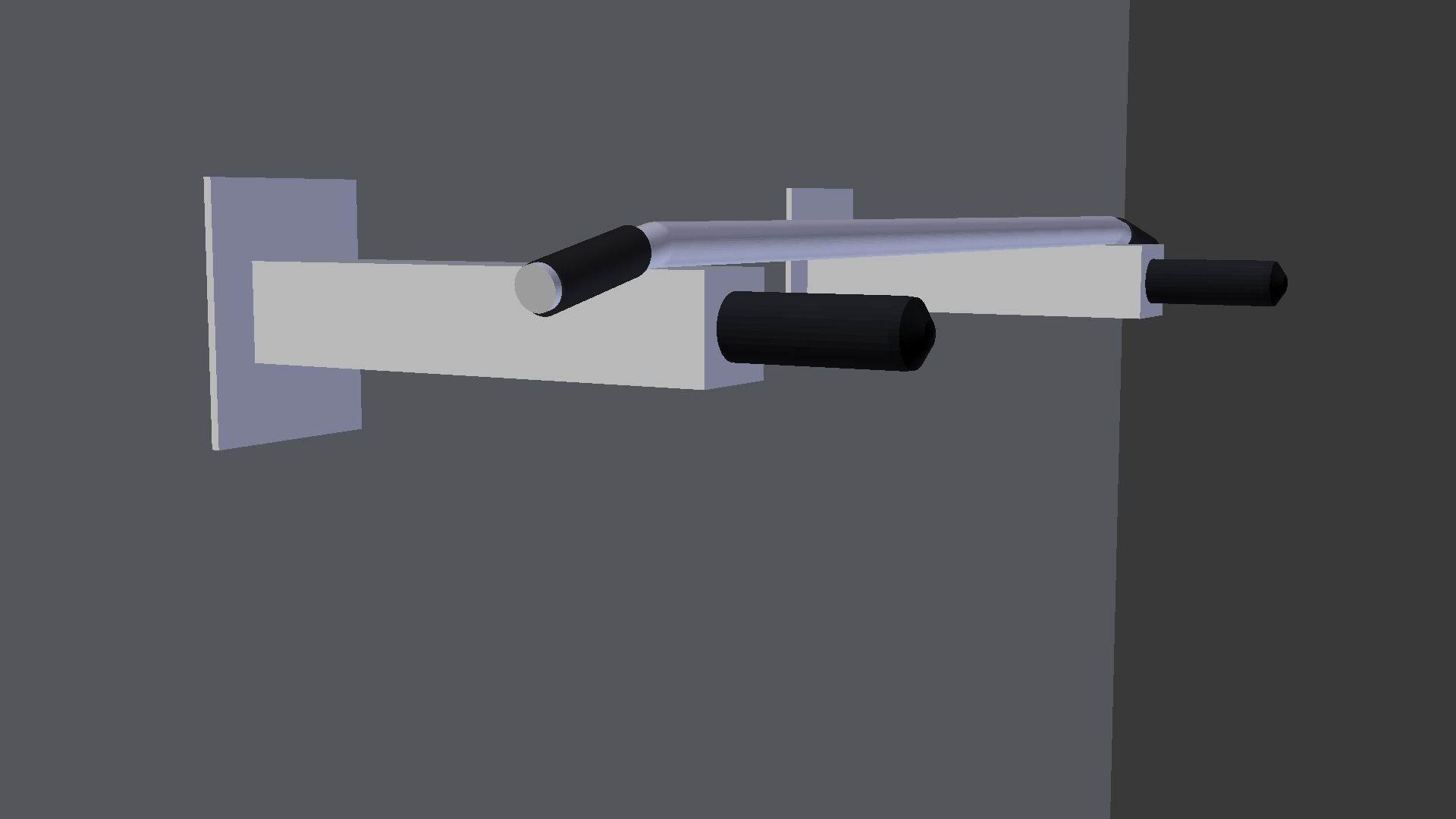 Bar bell Free low-poly 3D model_12