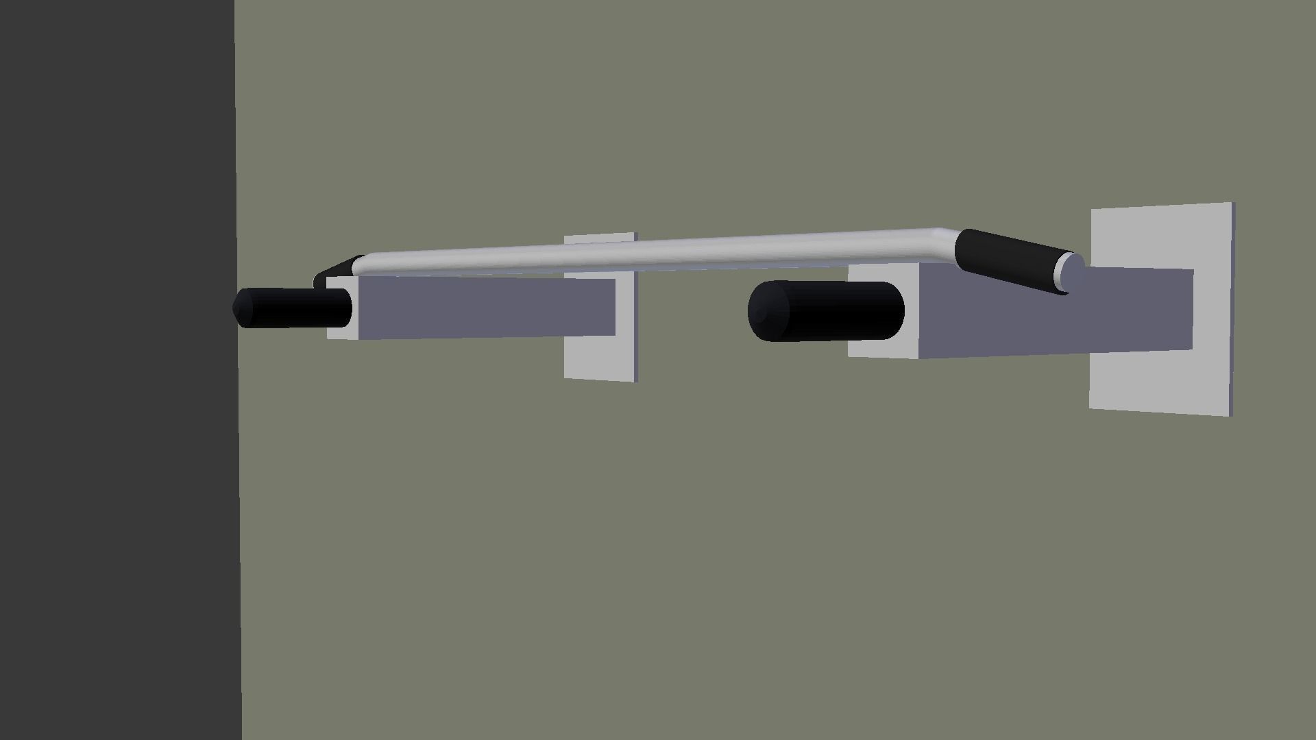 Bar bell Free low-poly 3D model_56