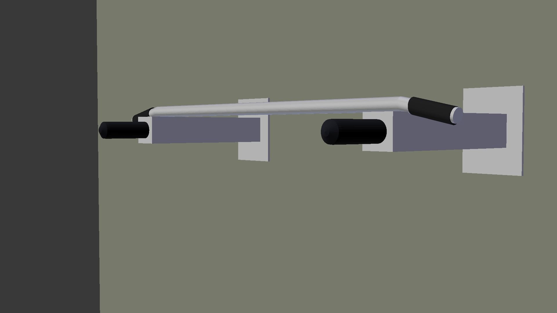 Bar bell Free low-poly 3D model_55