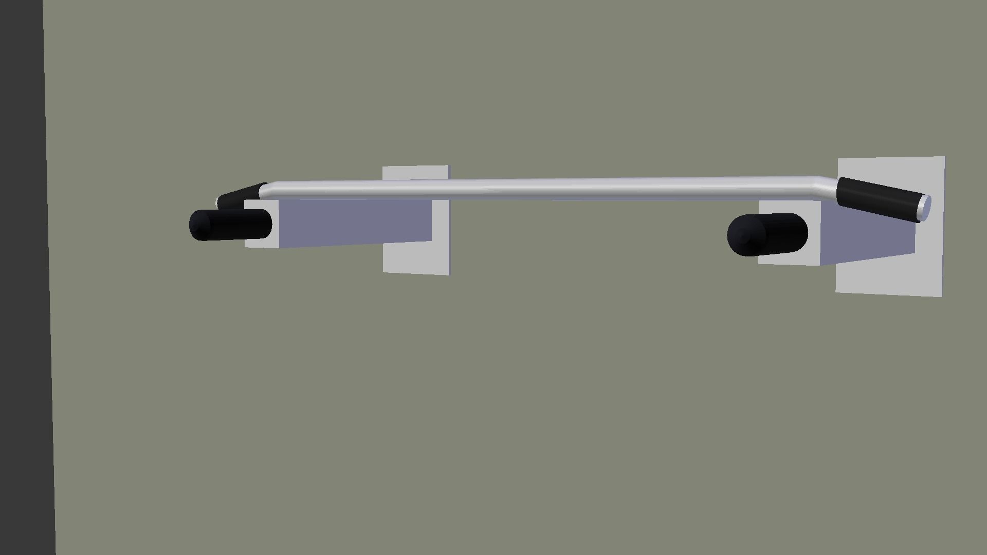 Bar bell Free low-poly 3D model_37