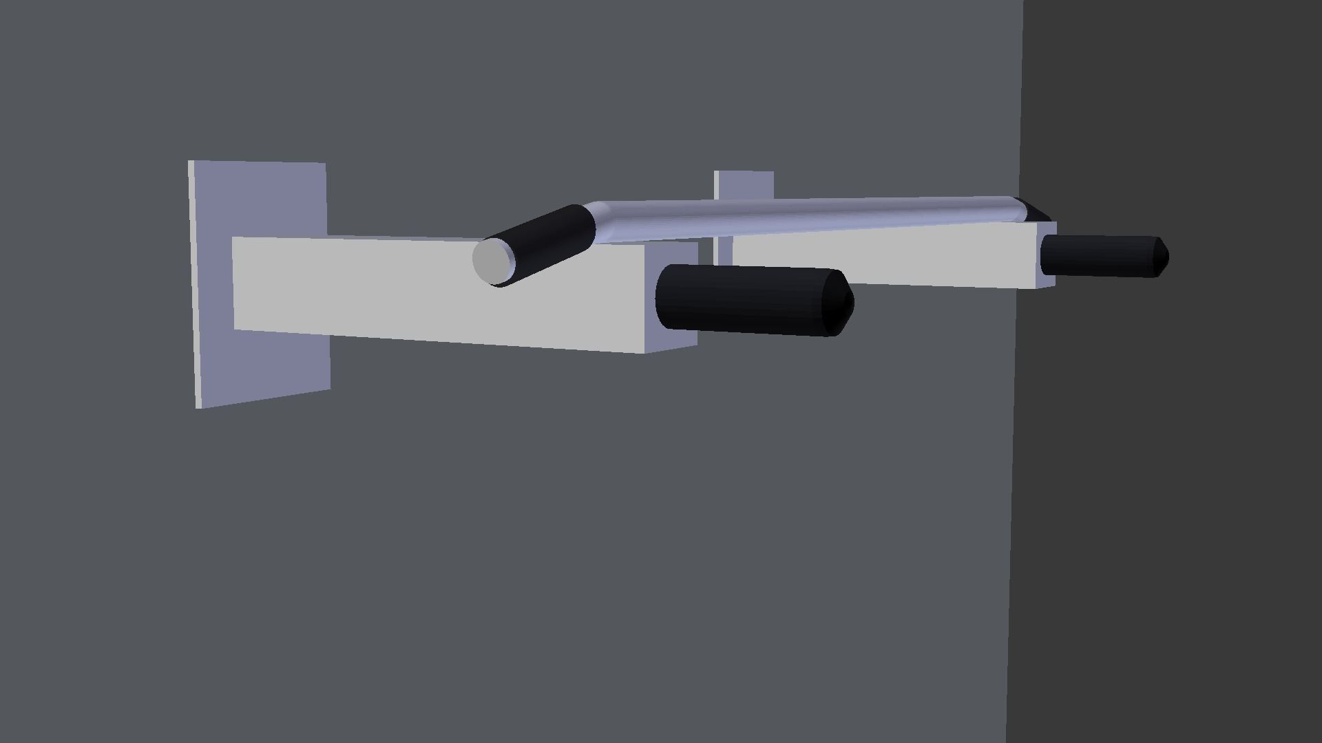 Bar bell Free low-poly 3D model_11