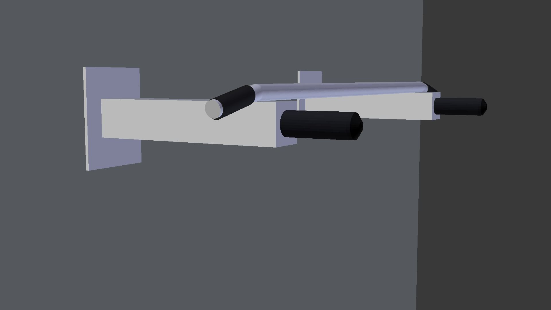 Bar bell Free low-poly 3D model_6