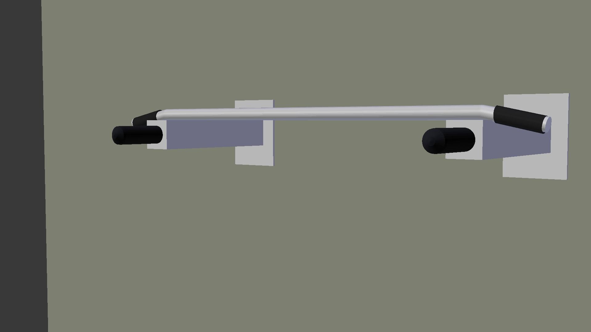 Bar bell Free low-poly 3D model_40