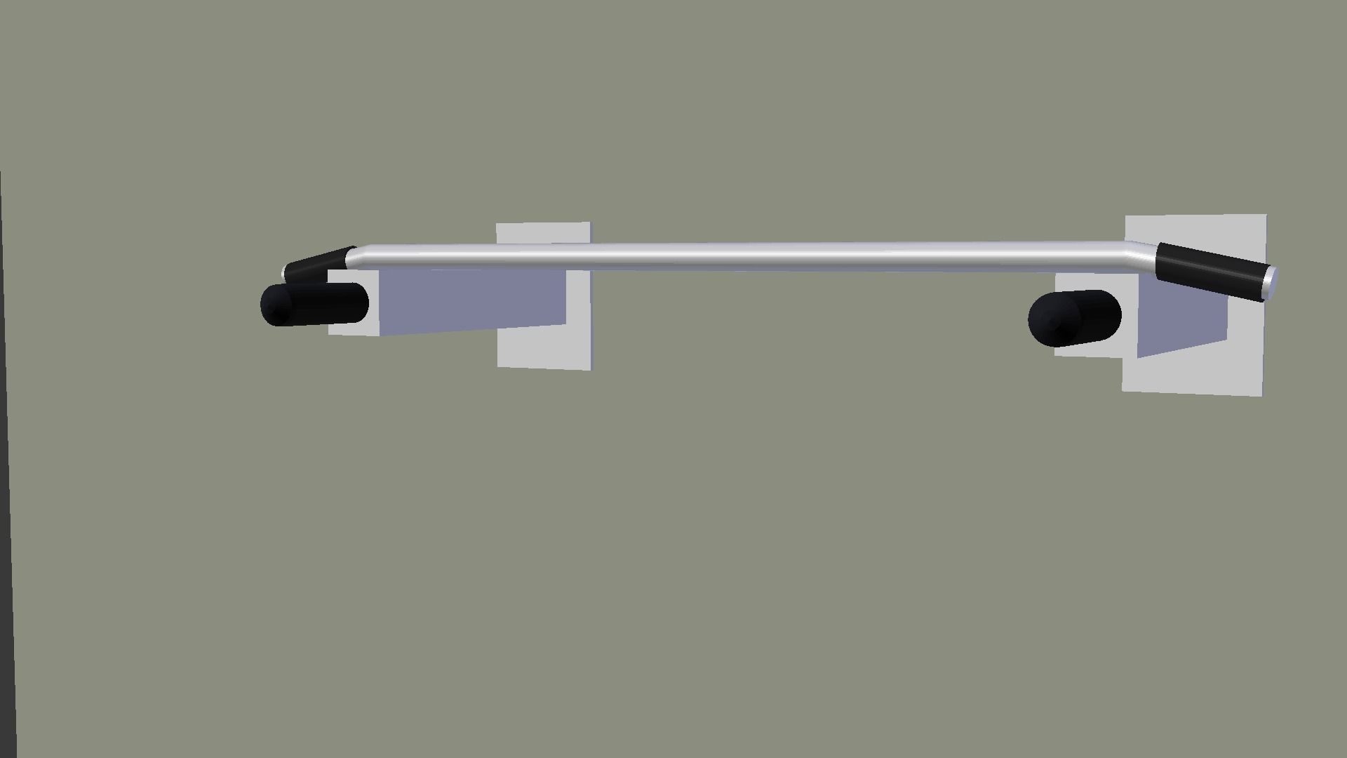 Bar bell Free low-poly 3D model_32