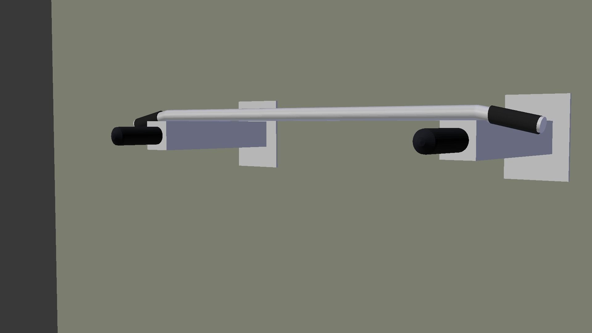 Bar bell Free low-poly 3D model_42