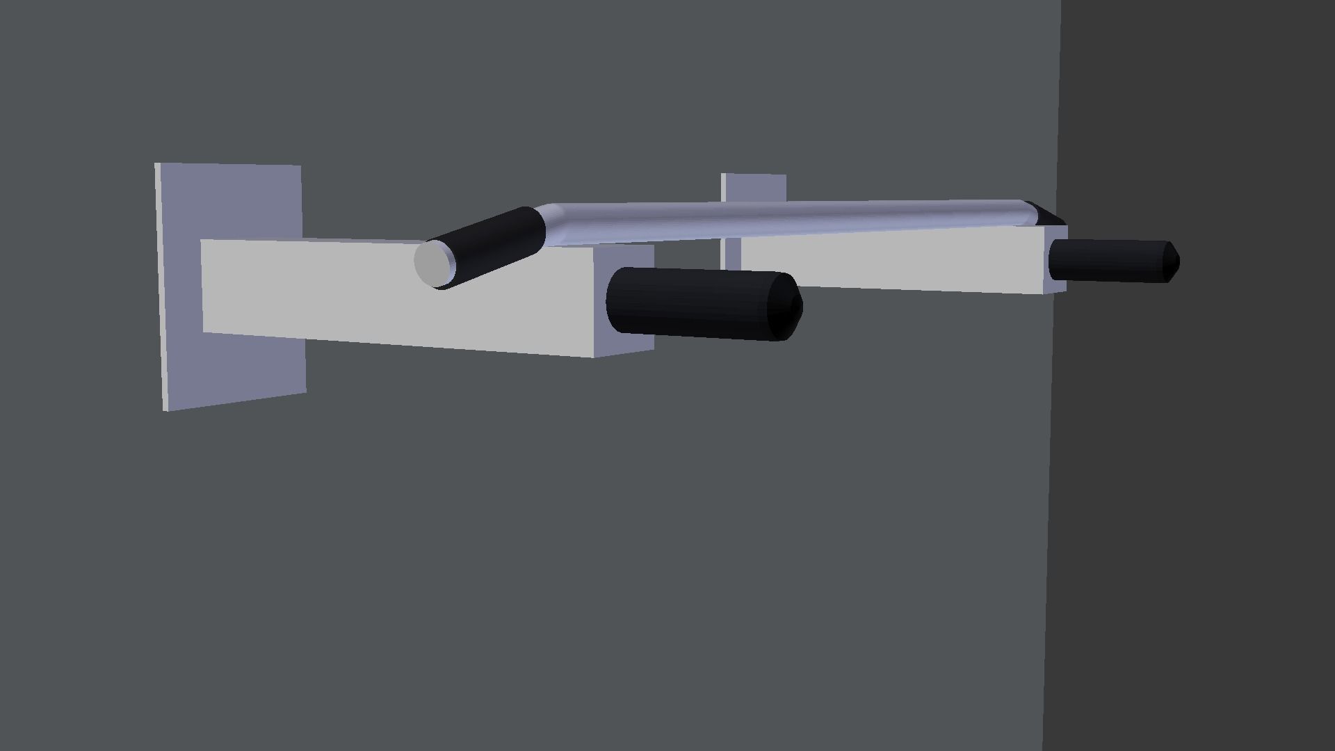 Bar bell Free low-poly 3D model_20