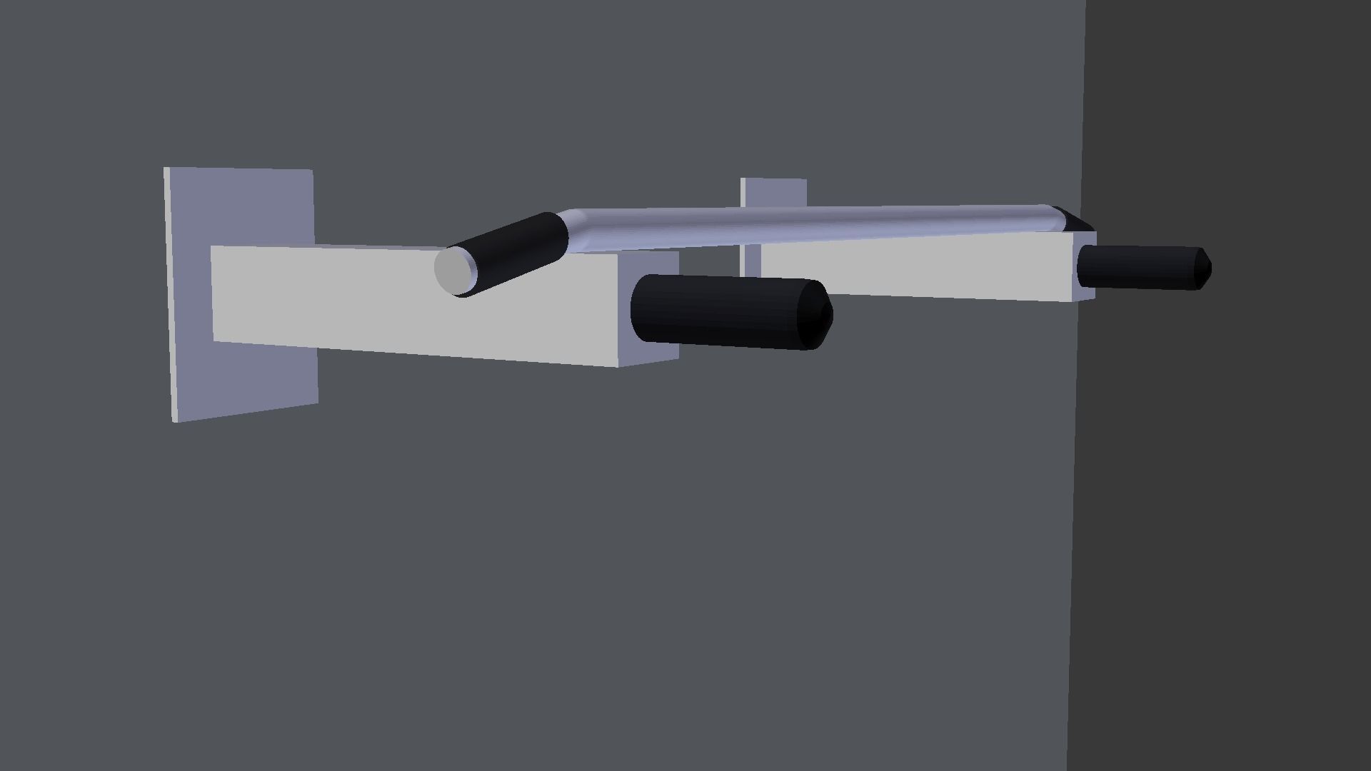 Bar bell Free low-poly 3D model_19