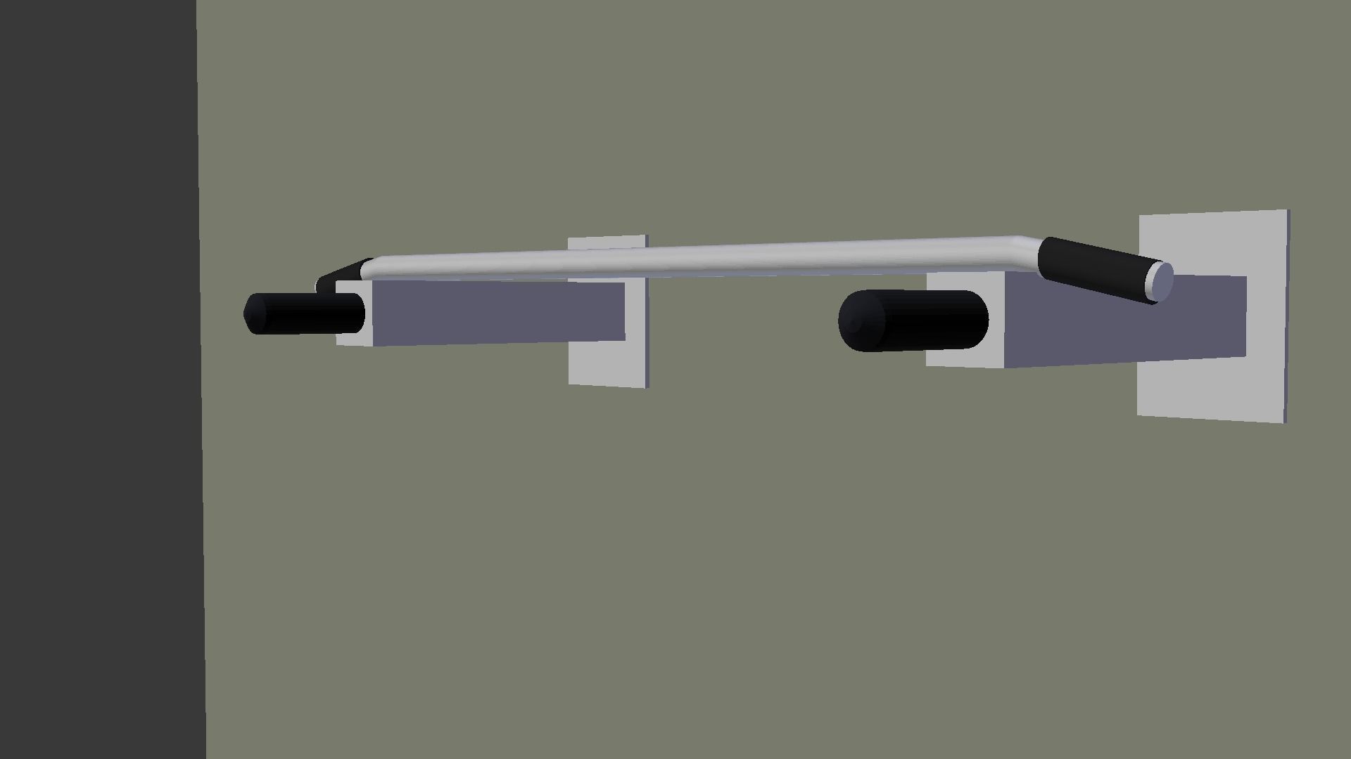 Bar bell Free low-poly 3D model_50