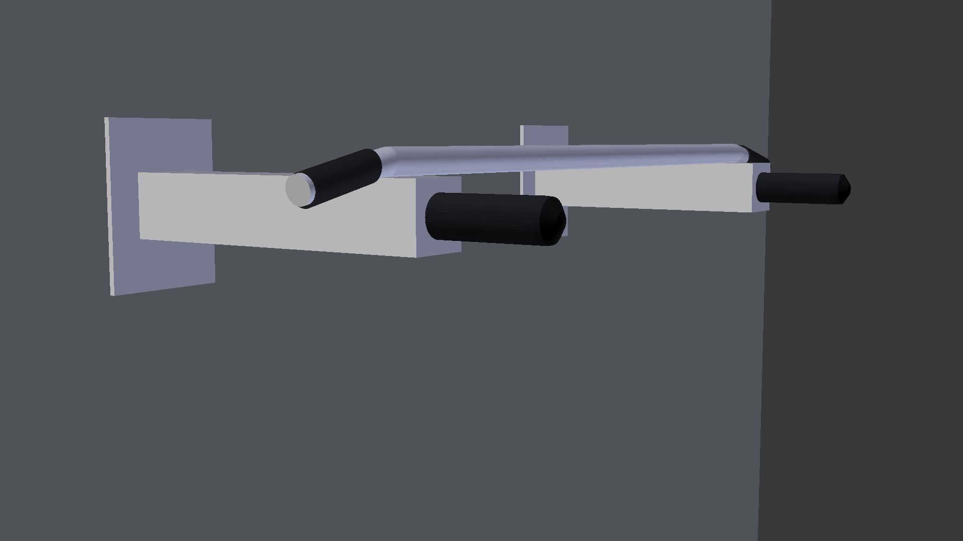 Bar bell Free low-poly 3D model_22