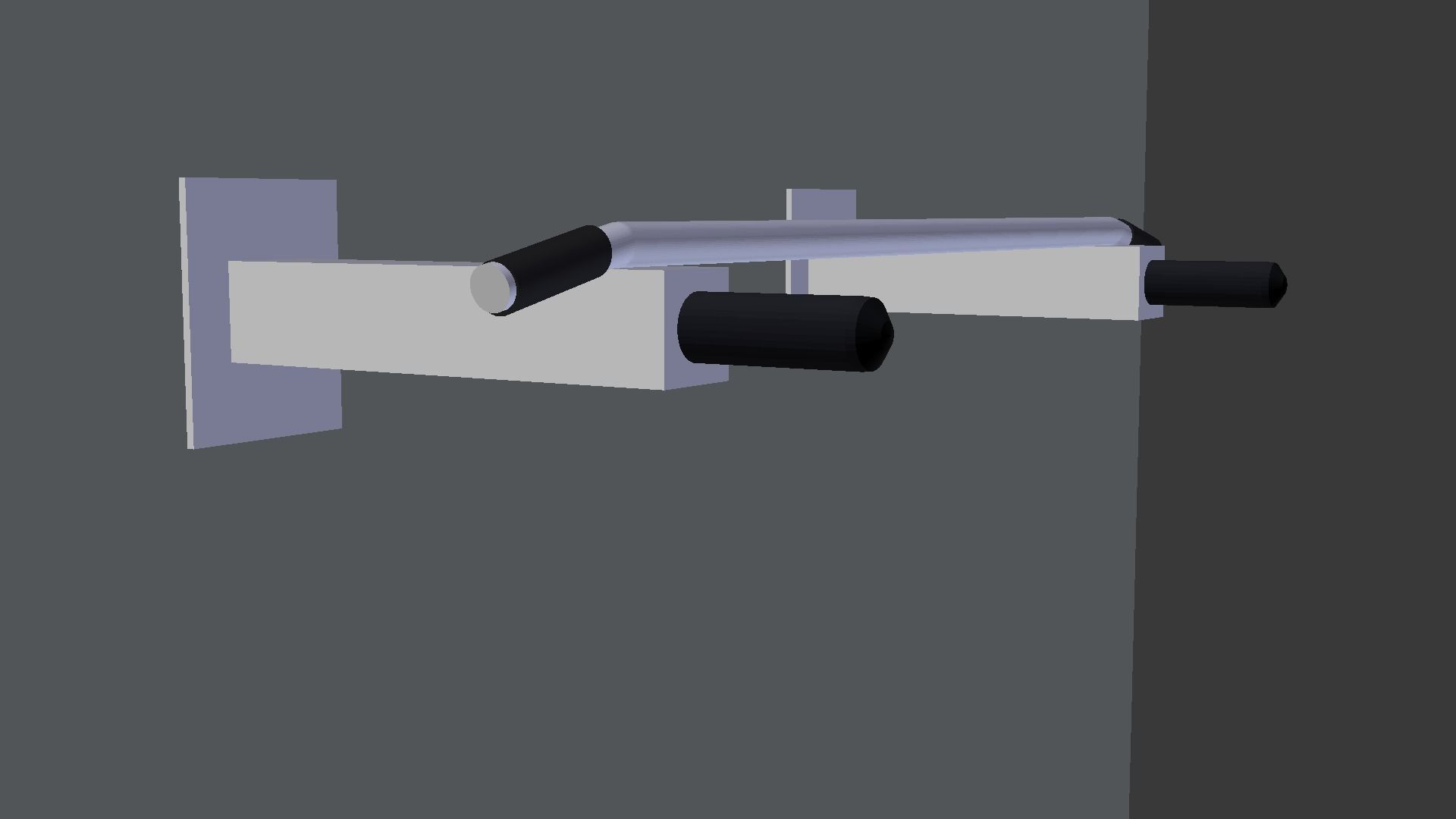 Bar bell Free low-poly 3D model_18