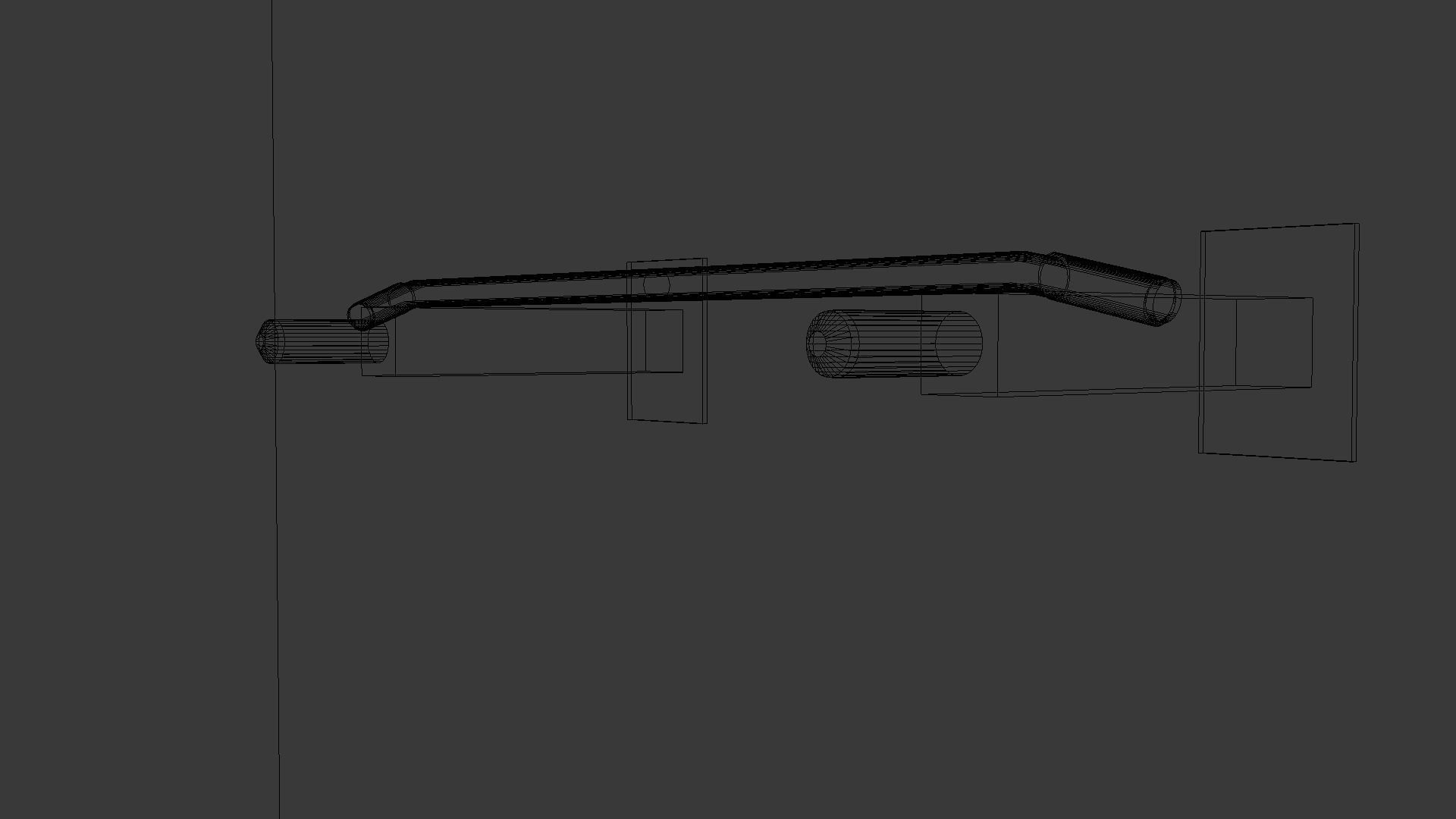 Bar bell Free low-poly 3D model_58