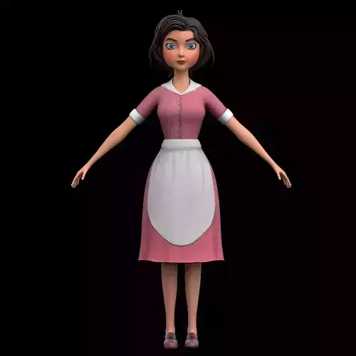 Mom Character 3D model