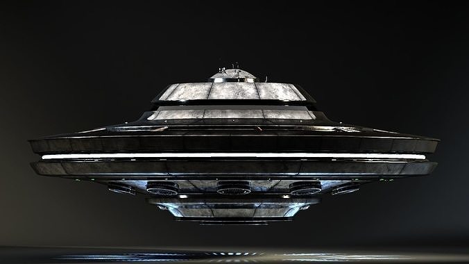 UFO Spaceship 3D model