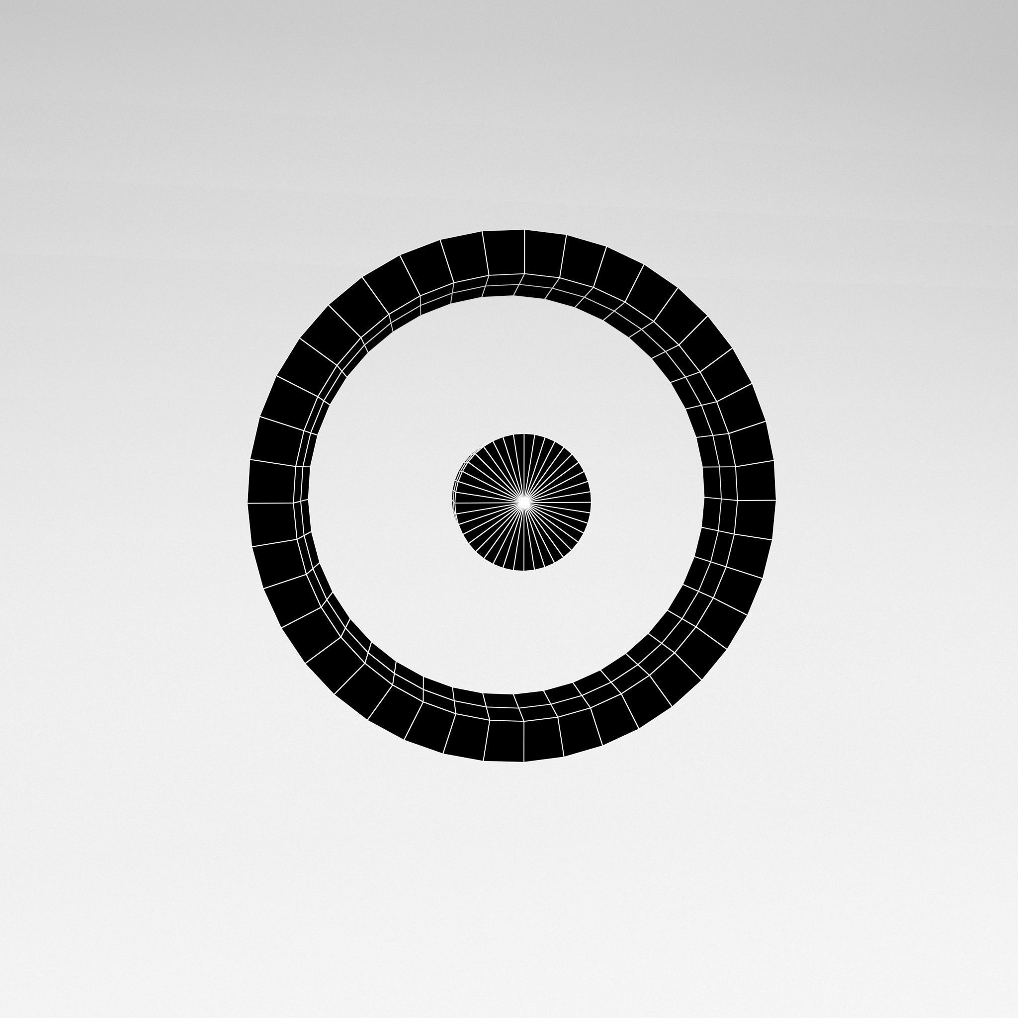 Sun v1 002 Low-poly 3D model_4