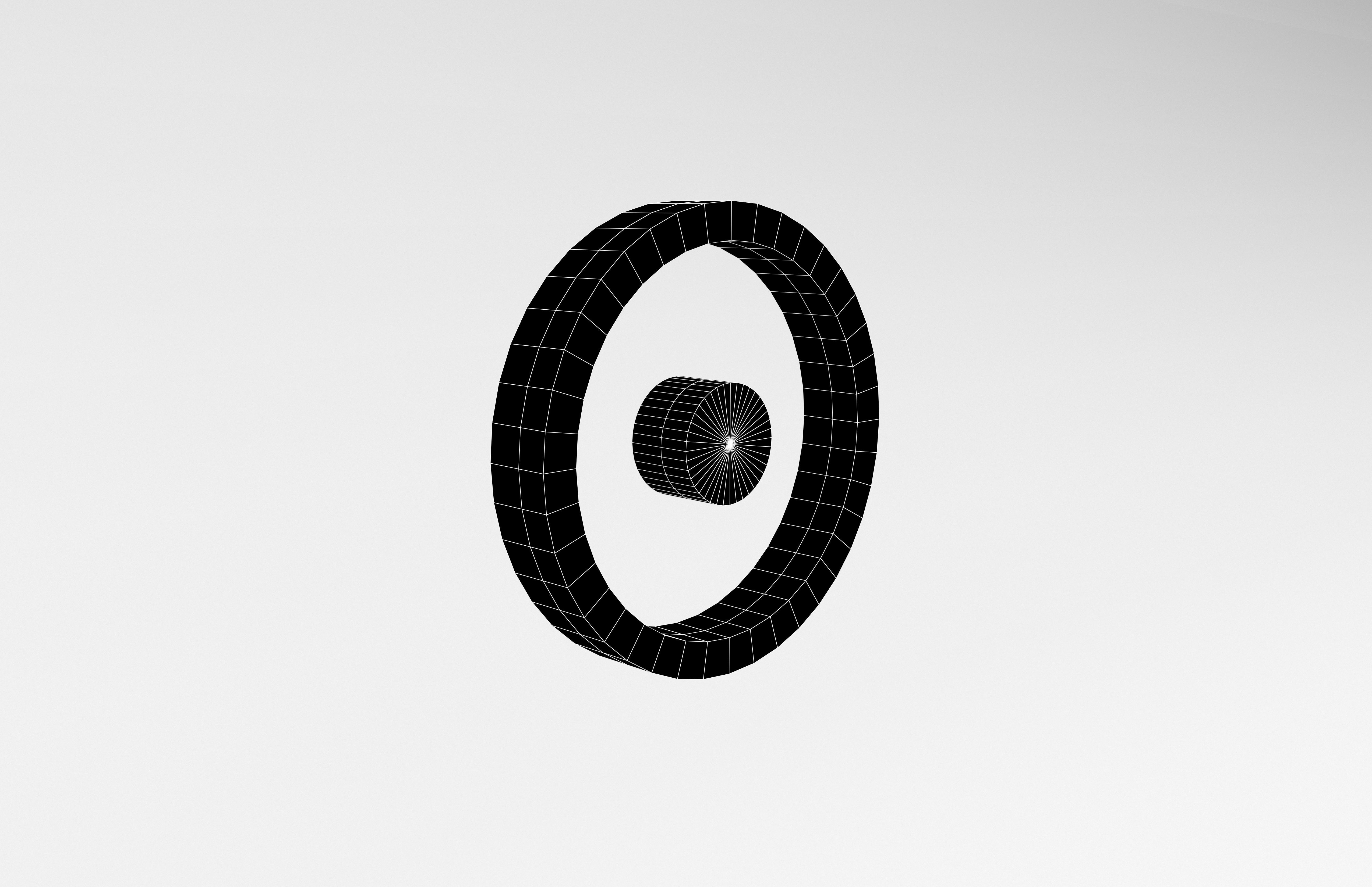 Sun v1 003 Low-poly 3D model_7