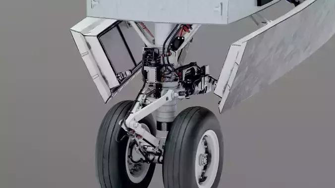 SPACE SHUTTLE Landing Gear 3D model