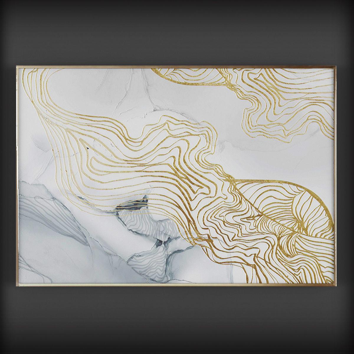 Picture Frames  Low-poly 3D model_1