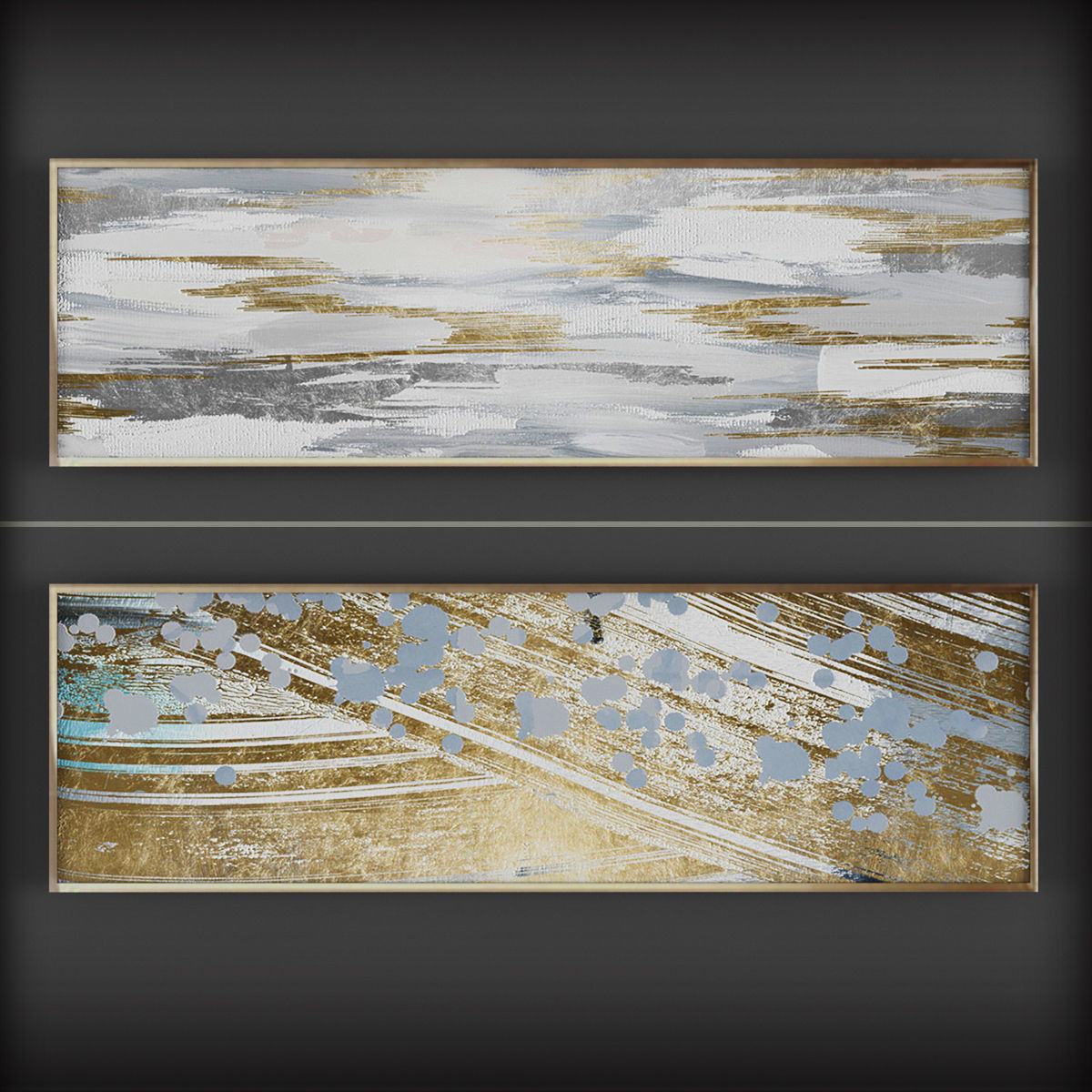 Picture Frames  Low-poly 3D model_2