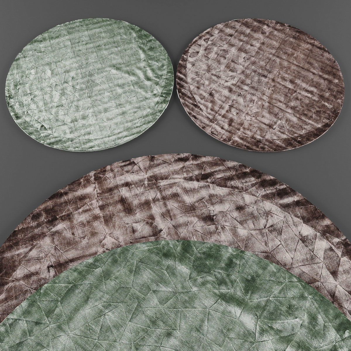 Rugs collection 133 Low-poly 3D model_2