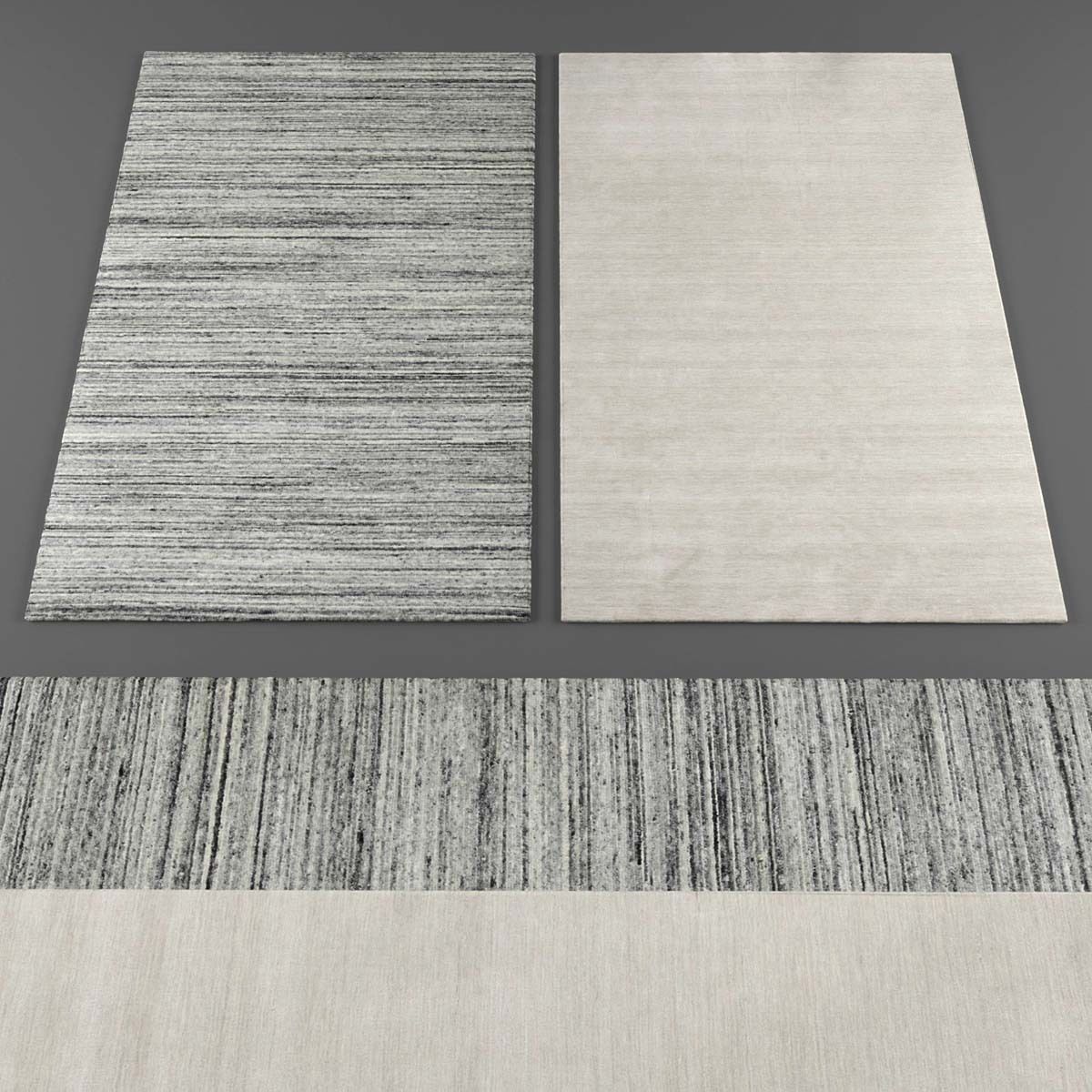 Rugs collection 138 Low-poly 3D model_1