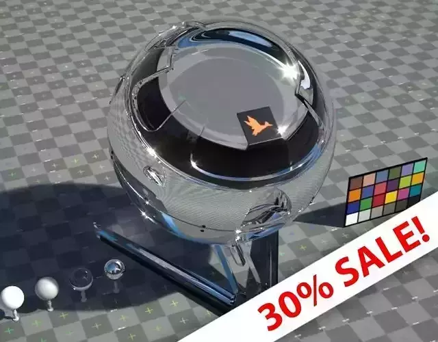Glass - Nice standard - VRay shader no textures Texture