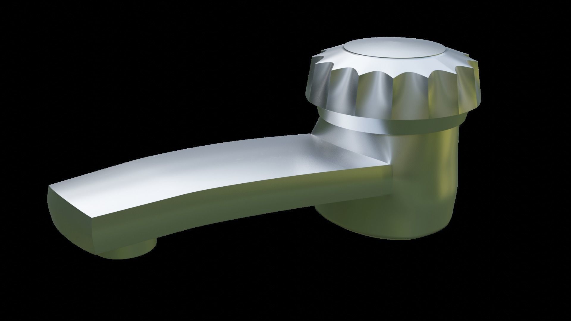 Tap Water PBR Rusty and SteelScrath Subd Ready and Low Poly Low-poly 3D model_13