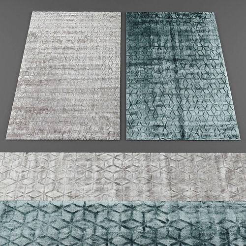 Rugs collection 144 Low-poly 3D model