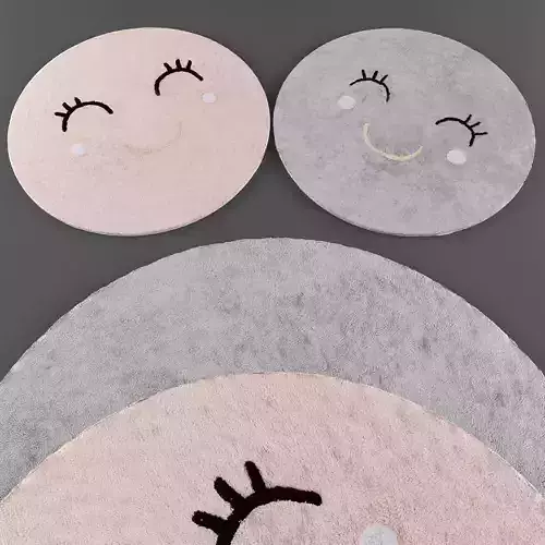 Rugs collection 145 Low-poly 3D model