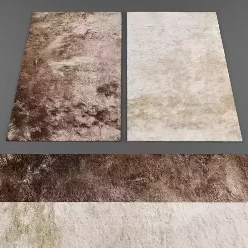 Rugs collection 148 Low-poly 3D model