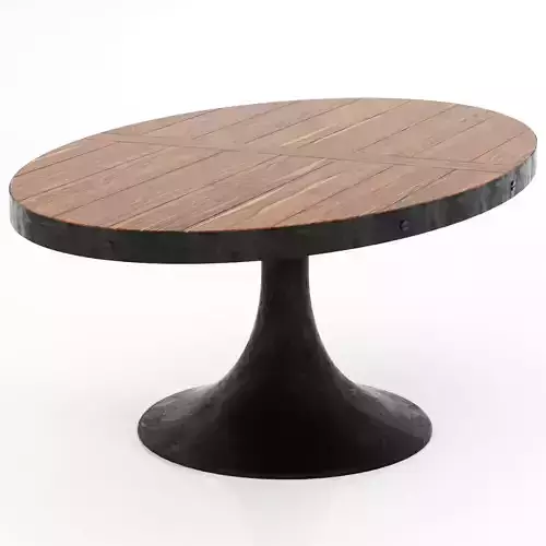 Restoration Hardware Aero Oval Dining Table