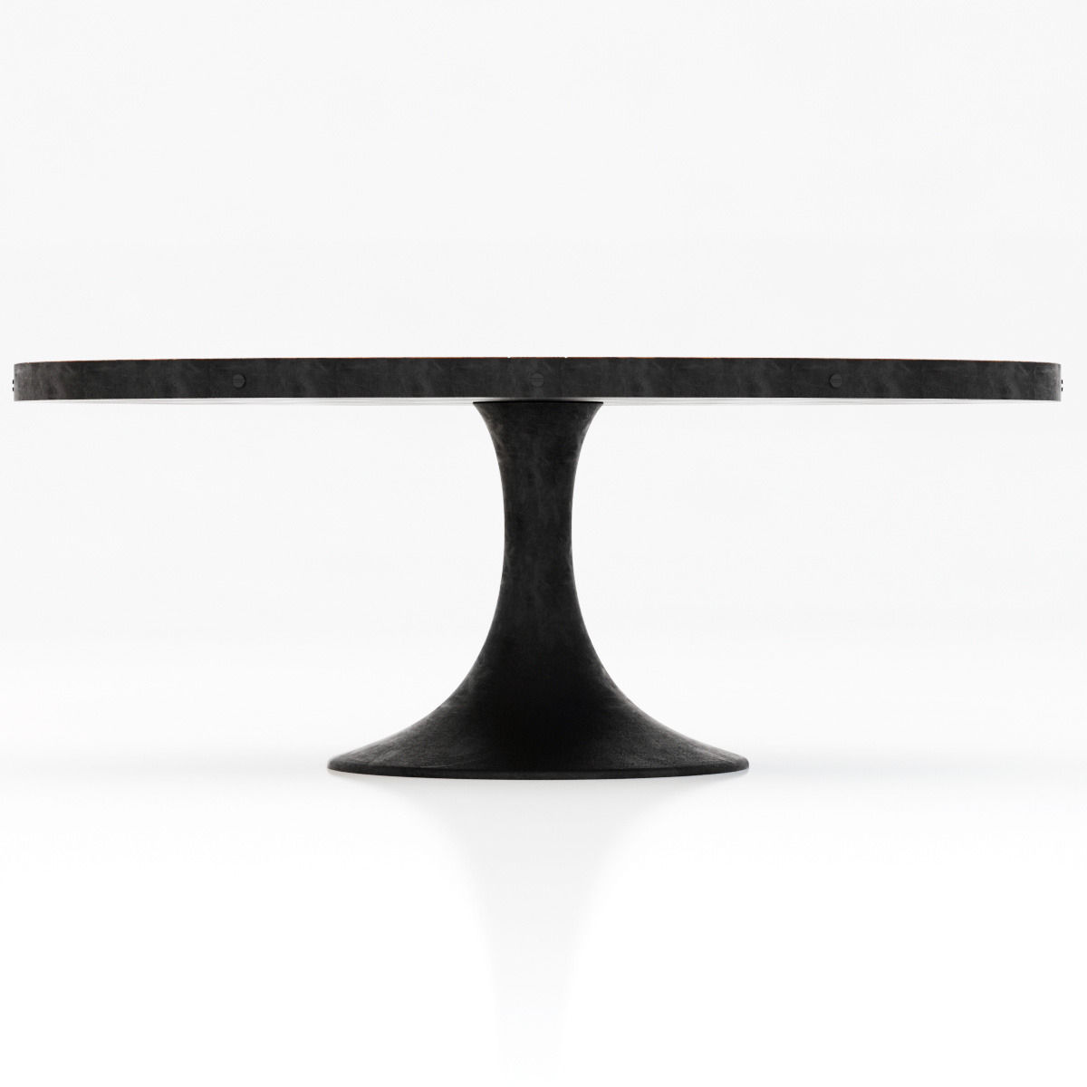 Restoration Hardware Aero Oval Dining Table 3D model_2