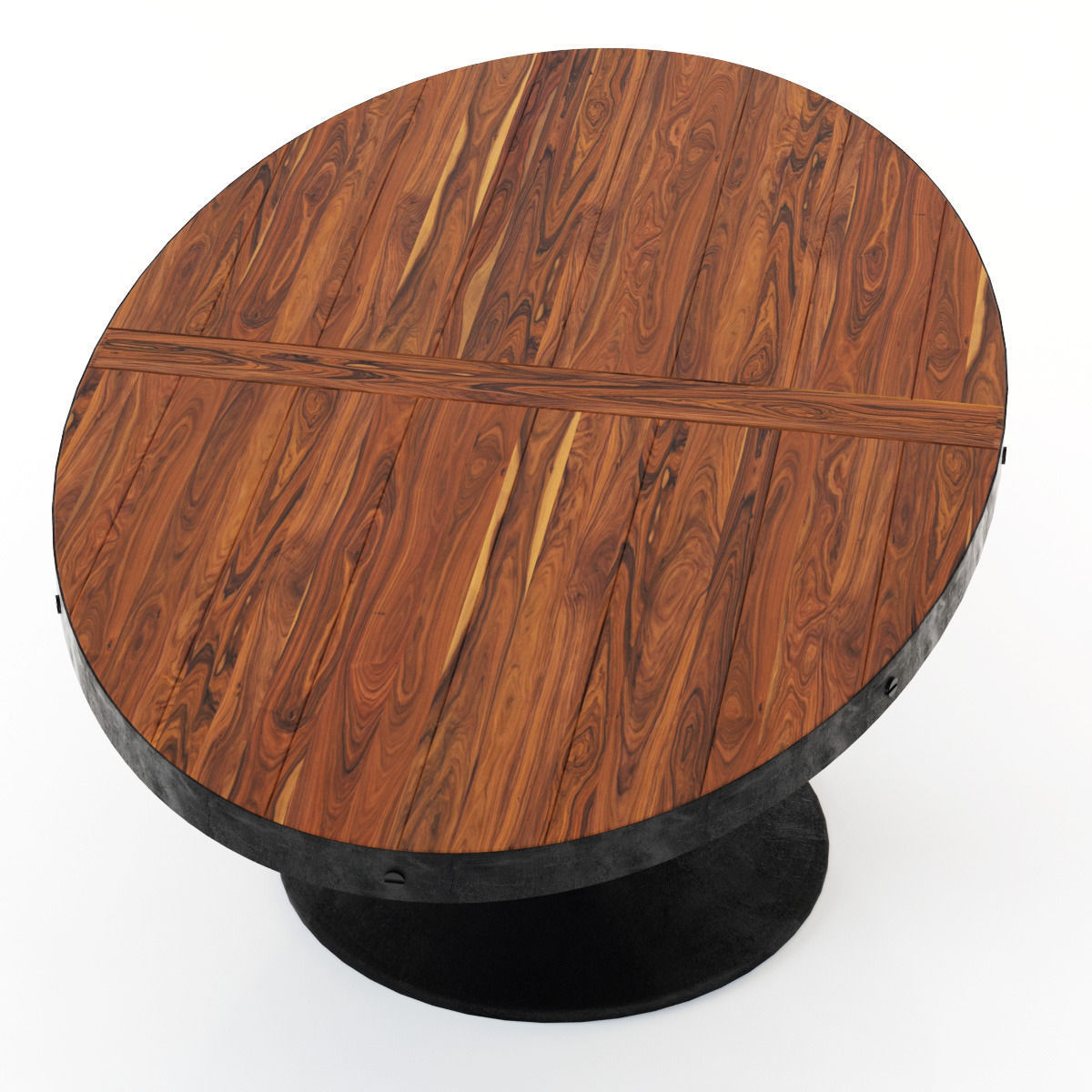 Restoration Hardware Aero Oval Dining Table 3D model_1