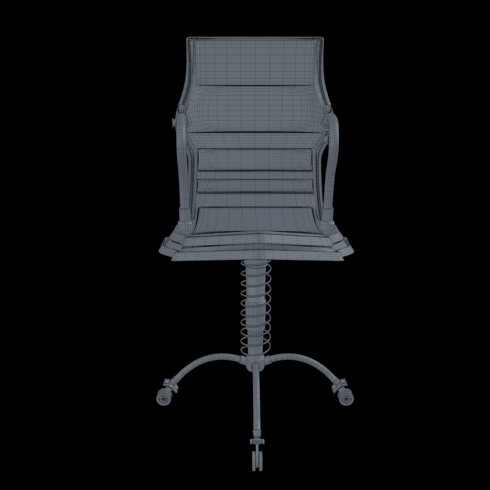 Sci Fi Chair 3D model_18